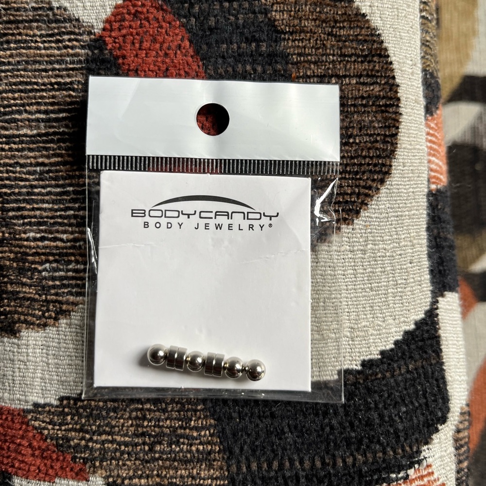 Magnetic nipple rings. Extra strength.